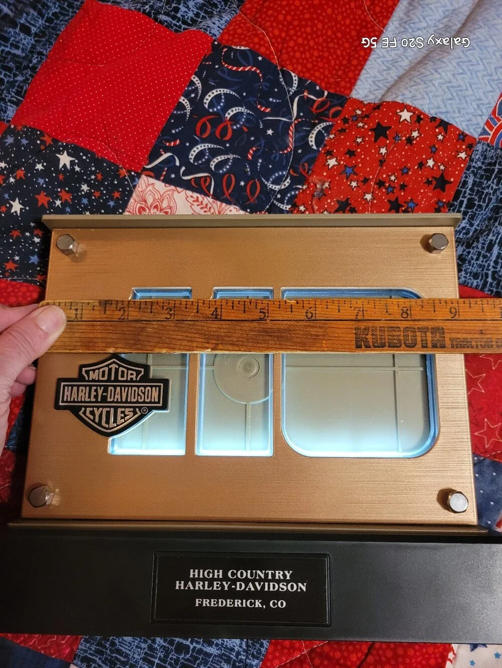 Harley Davidson Light Up Picture Frame